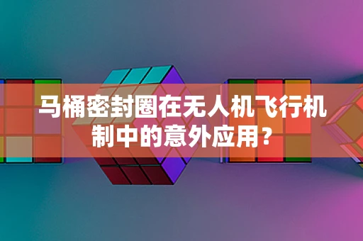 马桶密封圈在无人机飞行机制中的意外应用？