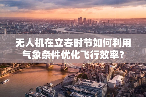 无人机在立春时节如何利用气象条件优化飞行效率？