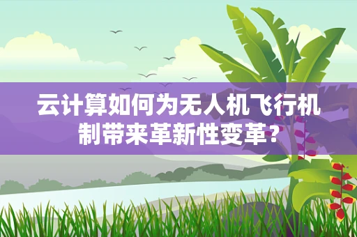 云计算如何为无人机飞行机制带来革新性变革？