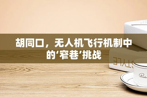 胡同口，无人机飞行机制中的‘窄巷’挑战