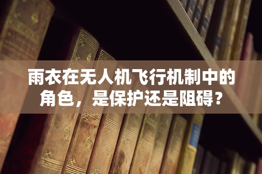 雨衣在无人机飞行机制中的角色，是保护还是阻碍？
