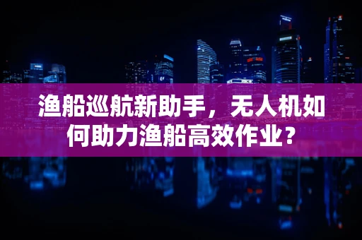 渔船巡航新助手，无人机如何助力渔船高效作业？