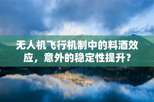 无人机飞行机制中的料酒效应，意外的稳定性提升？