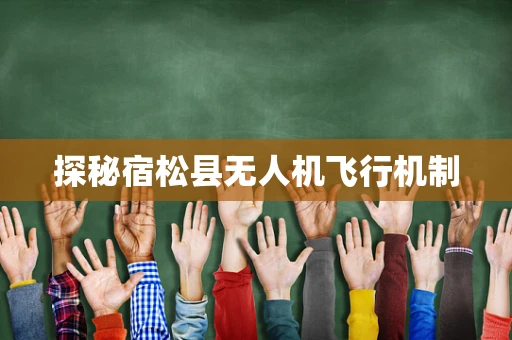 探秘宿松县无人机飞行机制