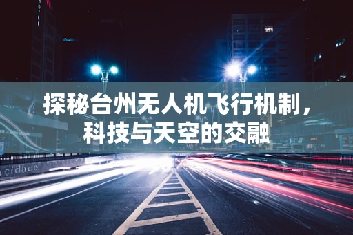 探秘台州无人机飞行机制，科技与天空的交融