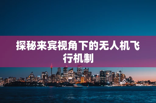 探秘来宾视角下的无人机飞行机制