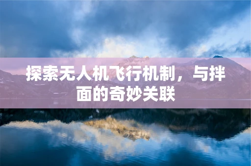 探索无人机飞行机制，与拌面的奇妙关联