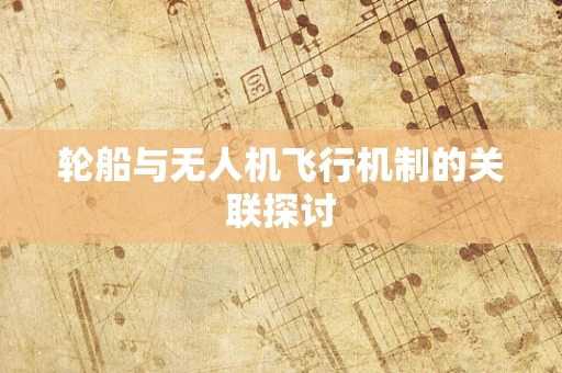 轮船与无人机飞行机制的关联探讨