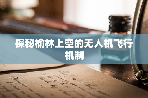 探秘榆林上空的无人机飞行机制