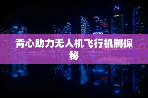 背心助力无人机飞行机制探秘