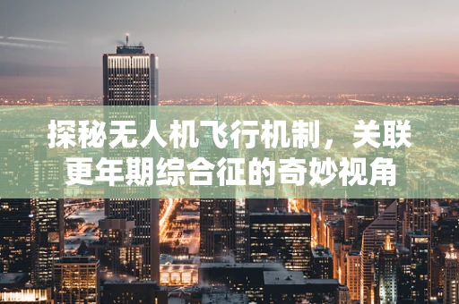 探秘无人机飞行机制，关联更年期综合征的奇妙视角