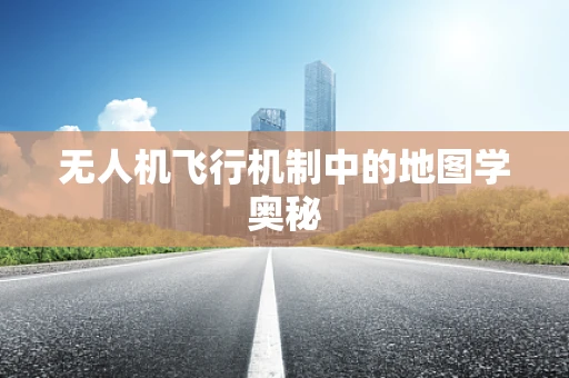 无人机飞行机制中的地图学奥秘