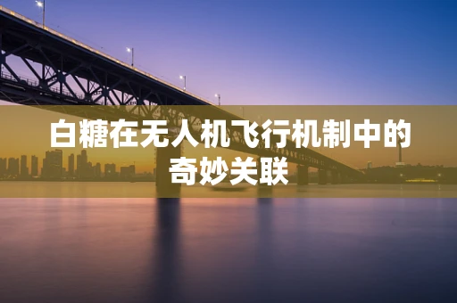 白糖在无人机飞行机制中的奇妙关联