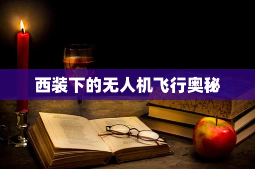 西装下的无人机飞行奥秘