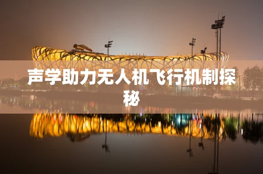 声学助力无人机飞行机制探秘