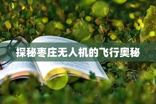 探秘枣庄无人机的飞行奥秘