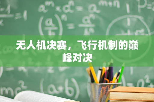 无人机决赛，飞行机制的巅峰对决