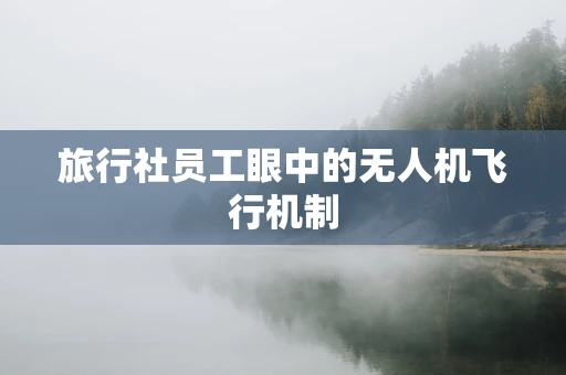 旅行社员工眼中的无人机飞行机制