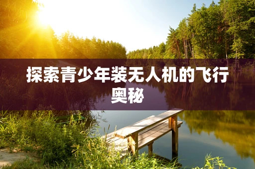探索青少年装无人机的飞行奥秘