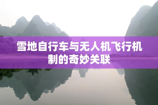 雪地自行车与无人机飞行机制的奇妙关联