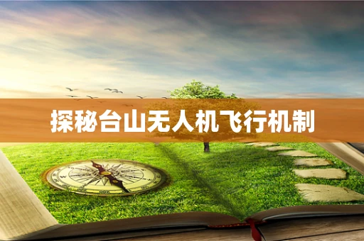 探秘台山无人机飞行机制