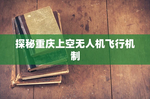 探秘重庆上空无人机飞行机制