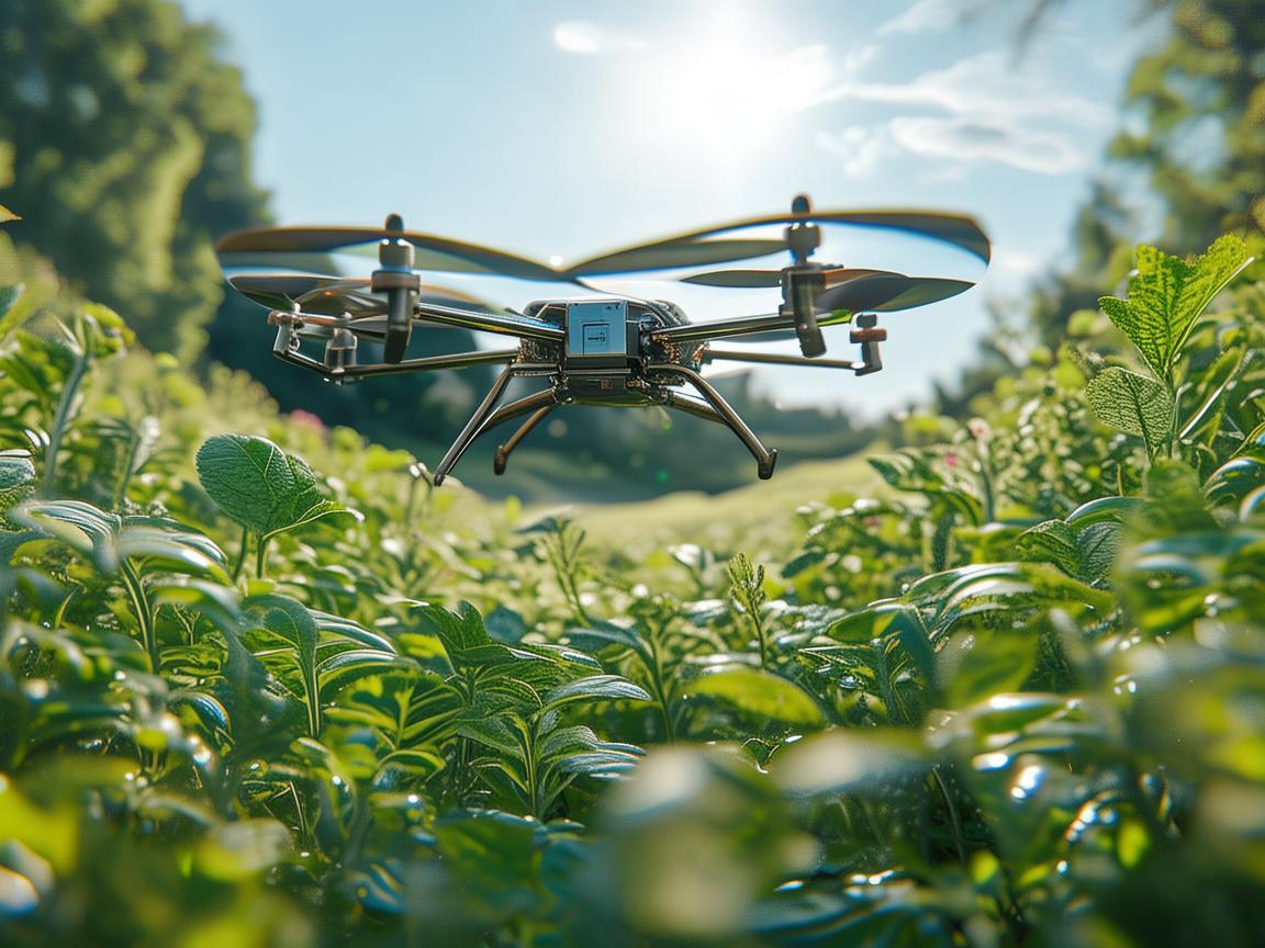 无人机助力植物学研究，探索飞行机制下的植物奥秘