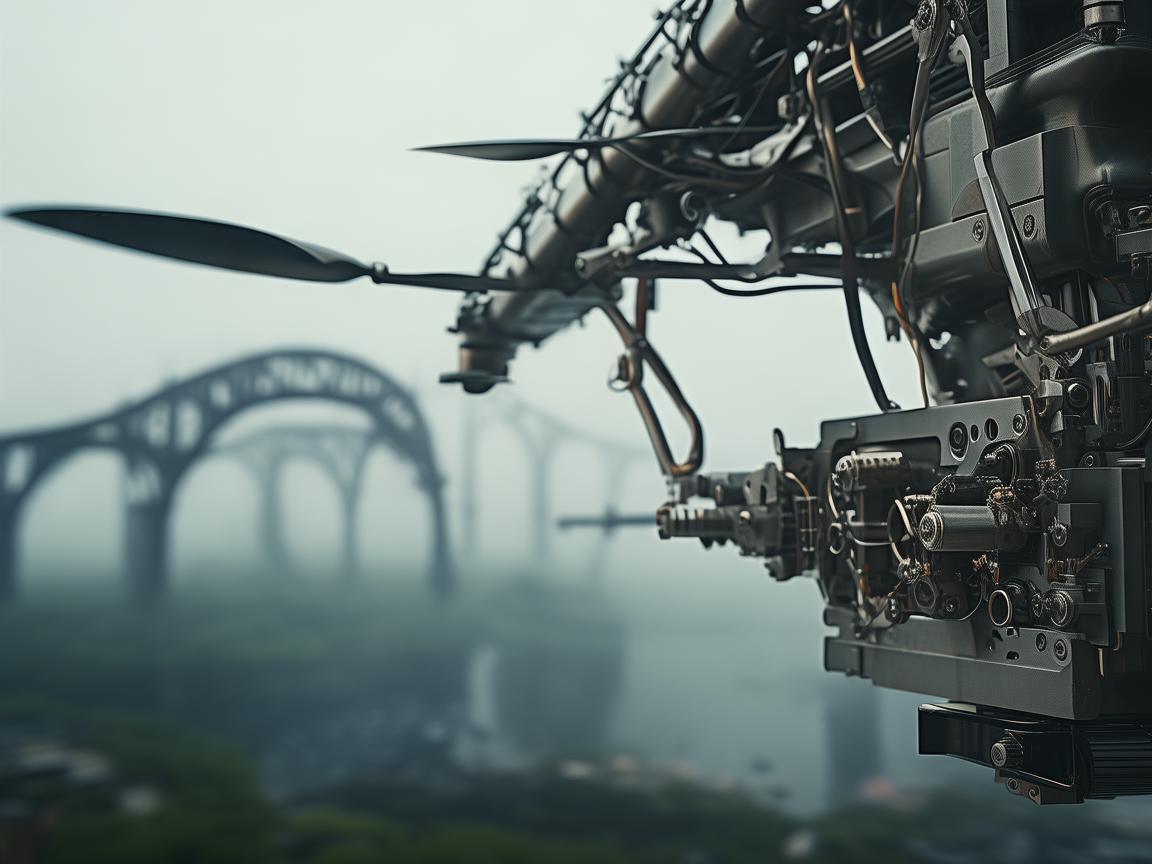 探秘浮桥桥头的无人机飞行机制