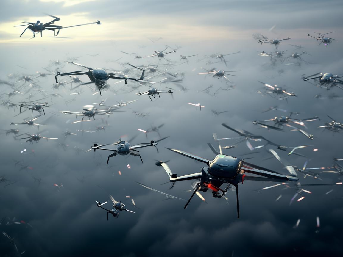 随州上空的无人机飞行奥秘