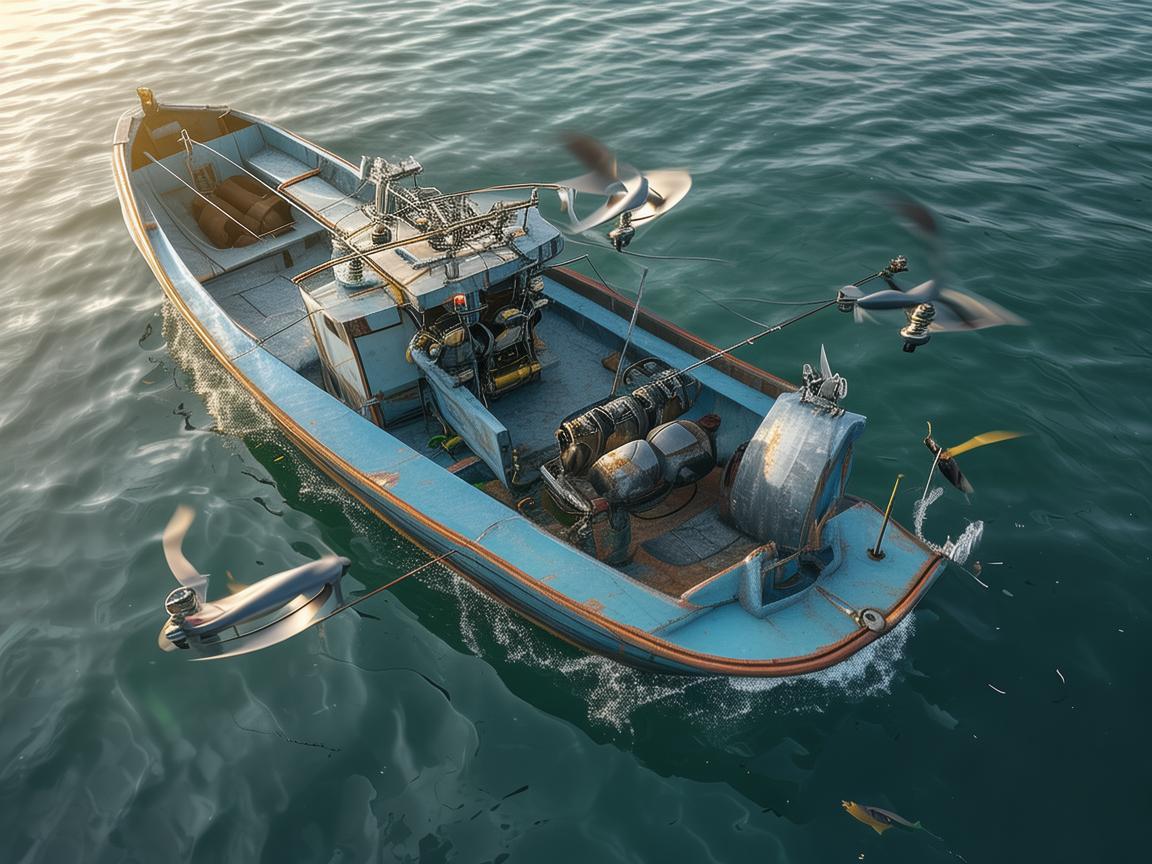 无人机助力渔船高效作业飞行机制解析