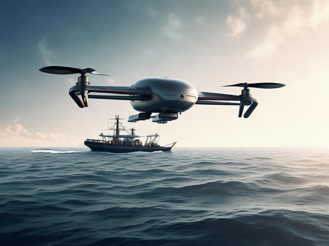 无人机助力渔民远洋捕捞新飞跃