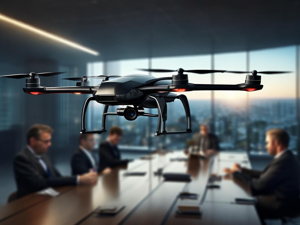 无人机在会议室的创新飞行应用