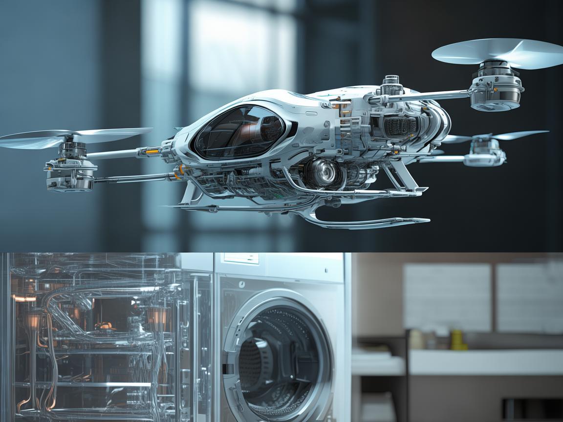 探秘无人机飞行机制与洗衣机接头的关联