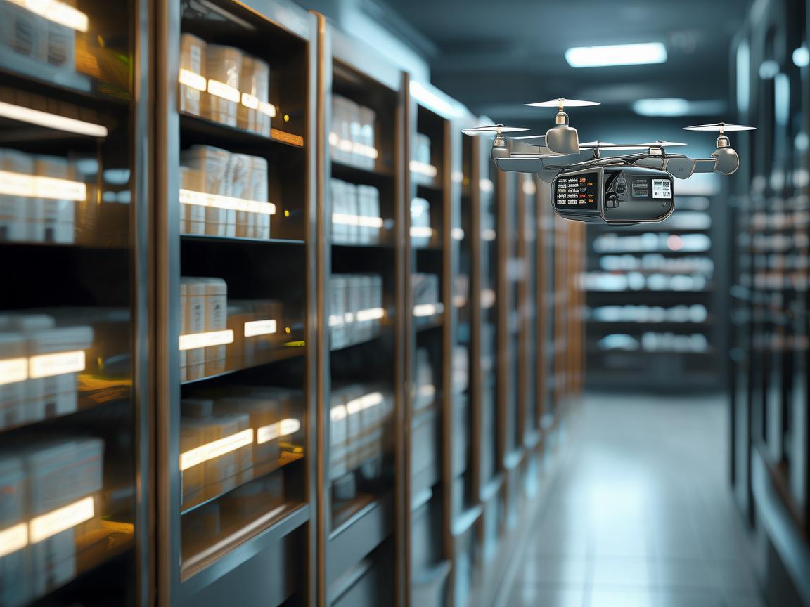 无人机助力药店药柜管理