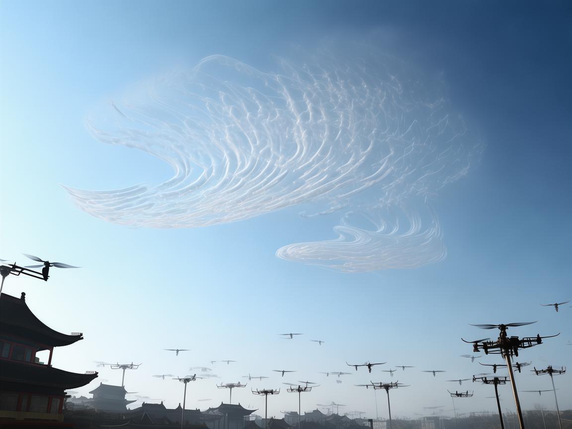 濮阳上空的无人机飞行奥秘