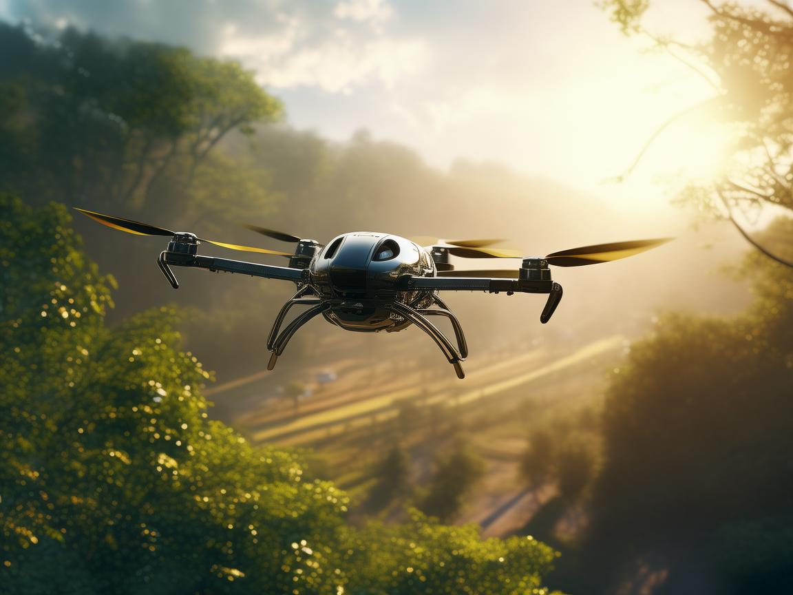 日照之下无人机的飞行奥秘