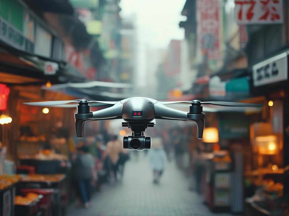 葱油饼飘香处，无人机的别样飞行