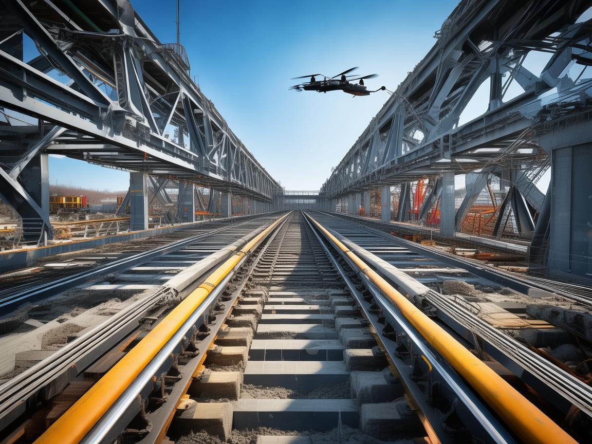 无人机助力铁路工程飞行探秘 无人机助力铁路工程飞行探秘