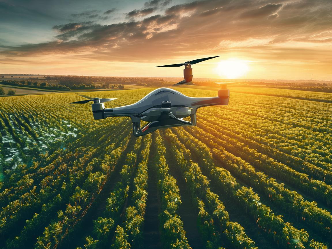 无人机助力农业机械化腾飞