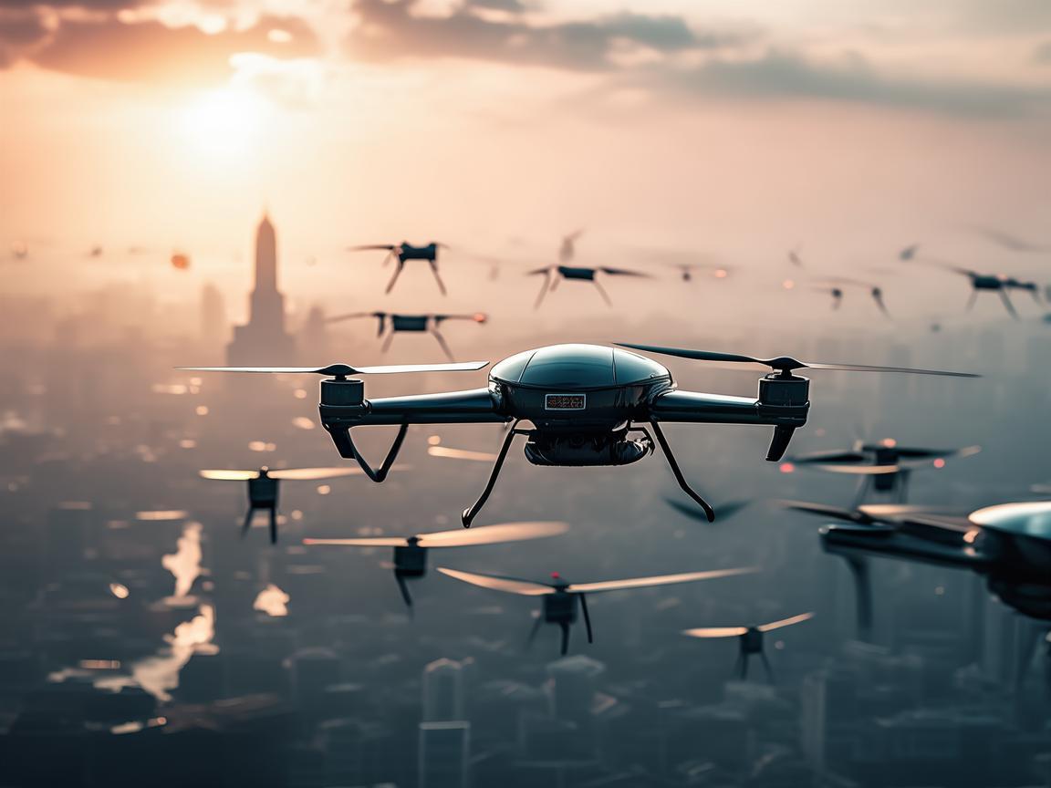 丹东上空的无人机飞行奥秘