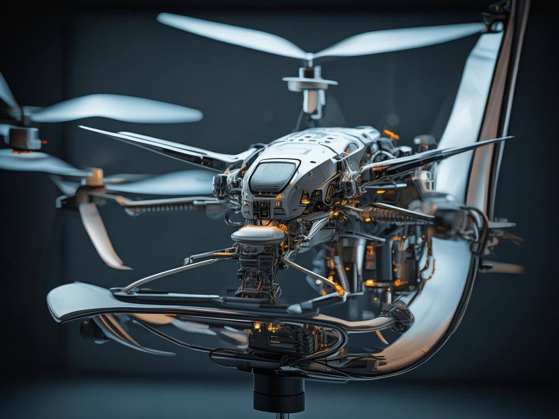 探索无人机飞行机制,以电脑椅为视角