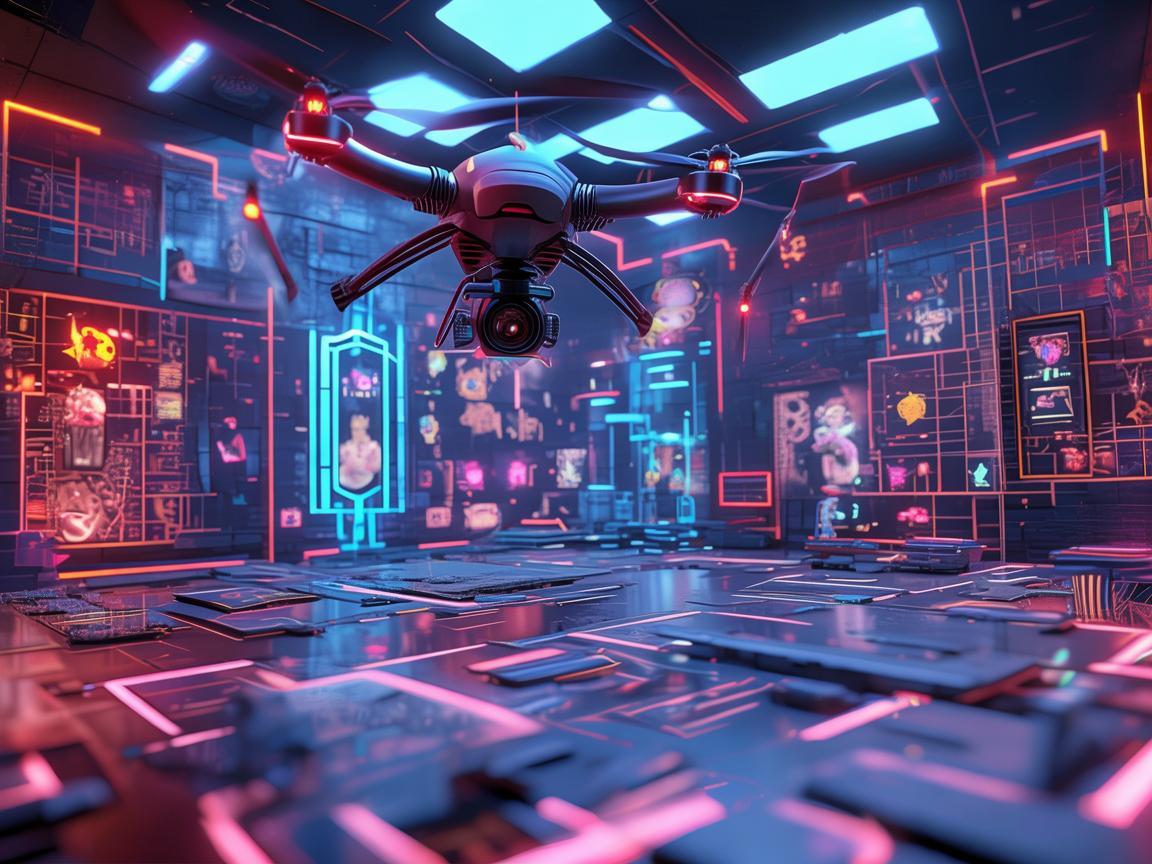 无人机助力密室逃脱，突破空间限制的全新玩法