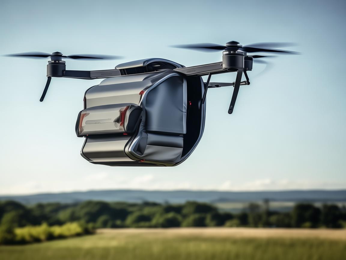 无人机挂载悬挂式储物袋，拓展飞行功能新境界