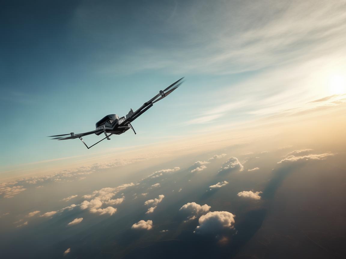 天水空域下无人机的飞行奥秘