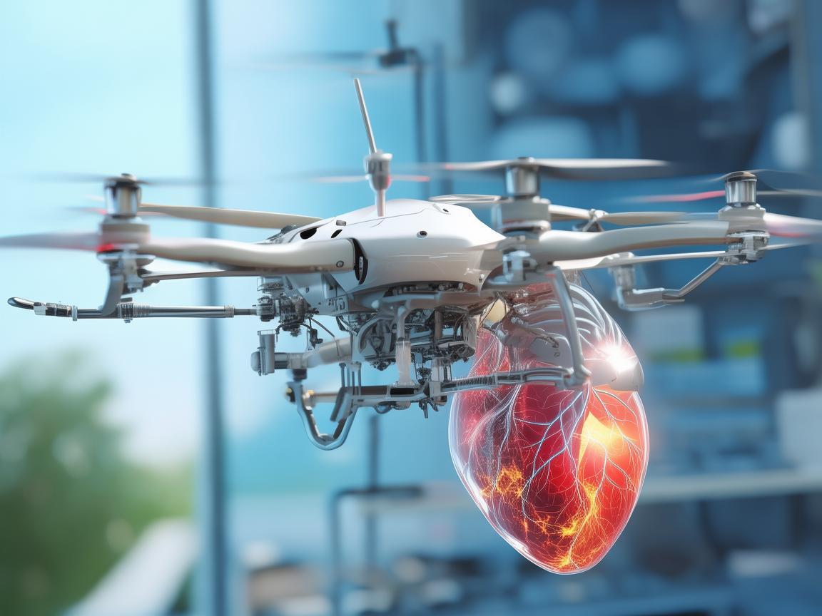 无人机飞行机制与冠心病研究的关联