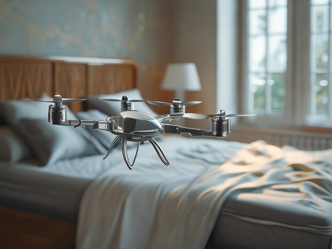 探索无人机与床的奇妙飞行关联