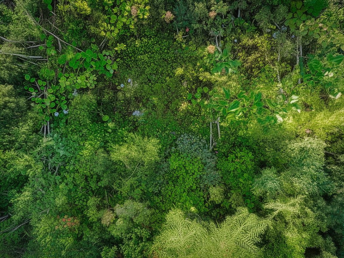 无人机视角下的植物学探索