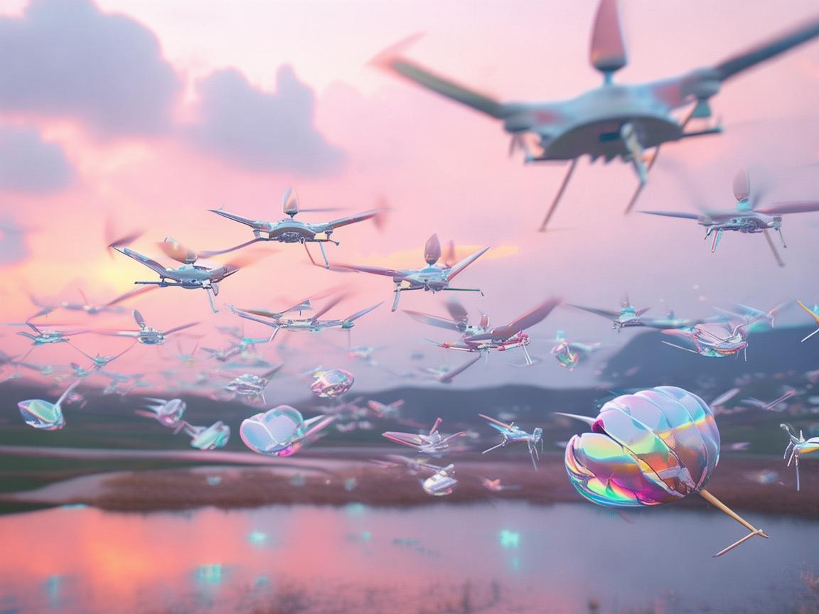 小满时节，无人机的灵动之舞