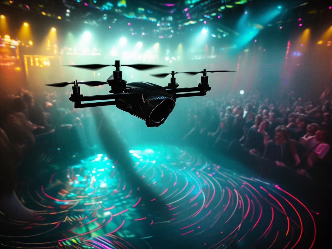 夜店中的无人机飞行奥秘