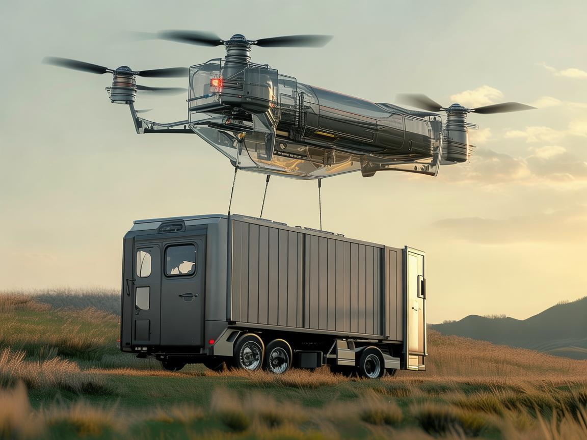 小型货车与无人机飞行机制的关联探索